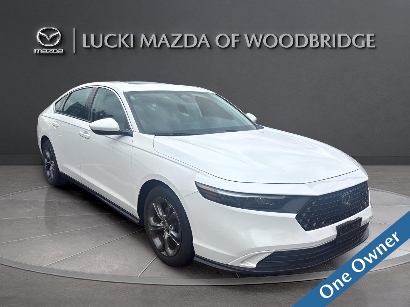Platinum White Pearl 2024 Honda Accord Sedan Front-Wheel Drive Continuously Variable Transmission