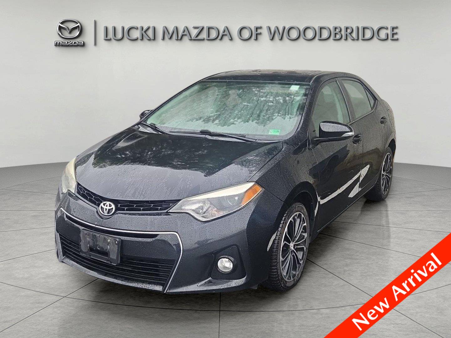 Black Sand Mica 2015 Toyota Corolla Sedan Front-Wheel Drive 