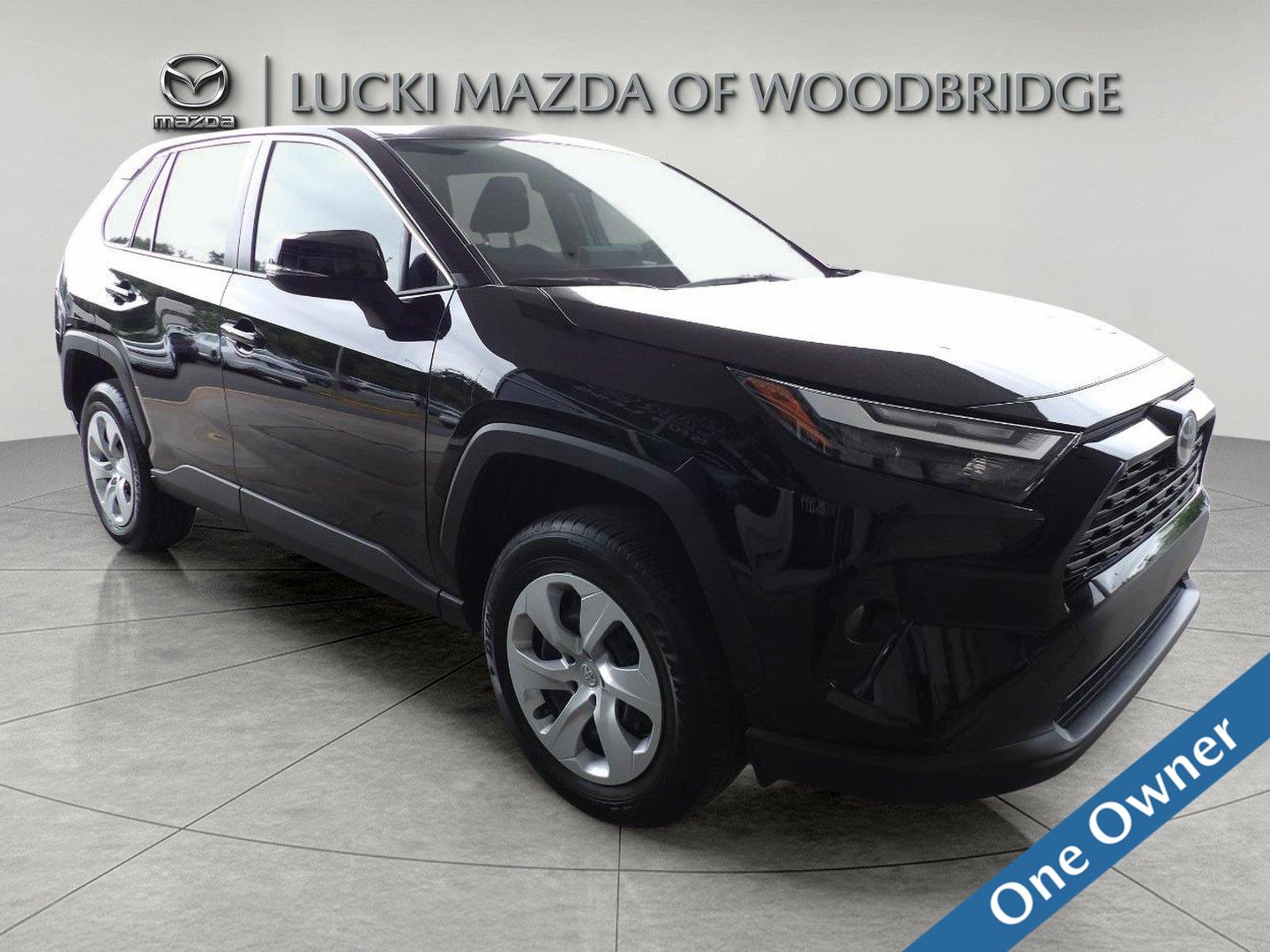 Midnight Black Metallic 2025 Toyota RAV4 SUV / Crossover Front-Wheel Drive 8-Speed Automatic