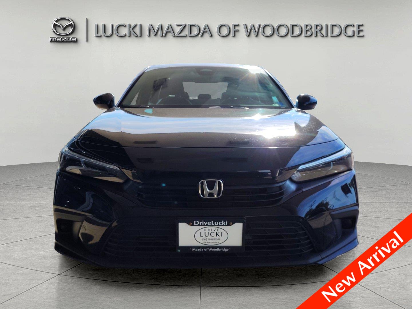 Crystal Black Pearl 2023 Honda Civic Sedan Front-Wheel Drive Continuously Variable Transmission