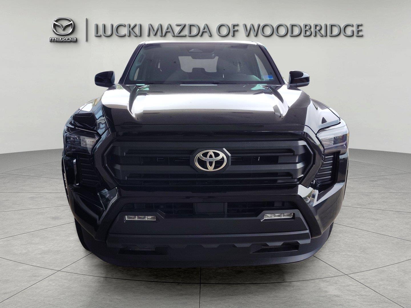 Black 2025 Toyota Tacoma Pickup Truck Four-Wheel Drive 