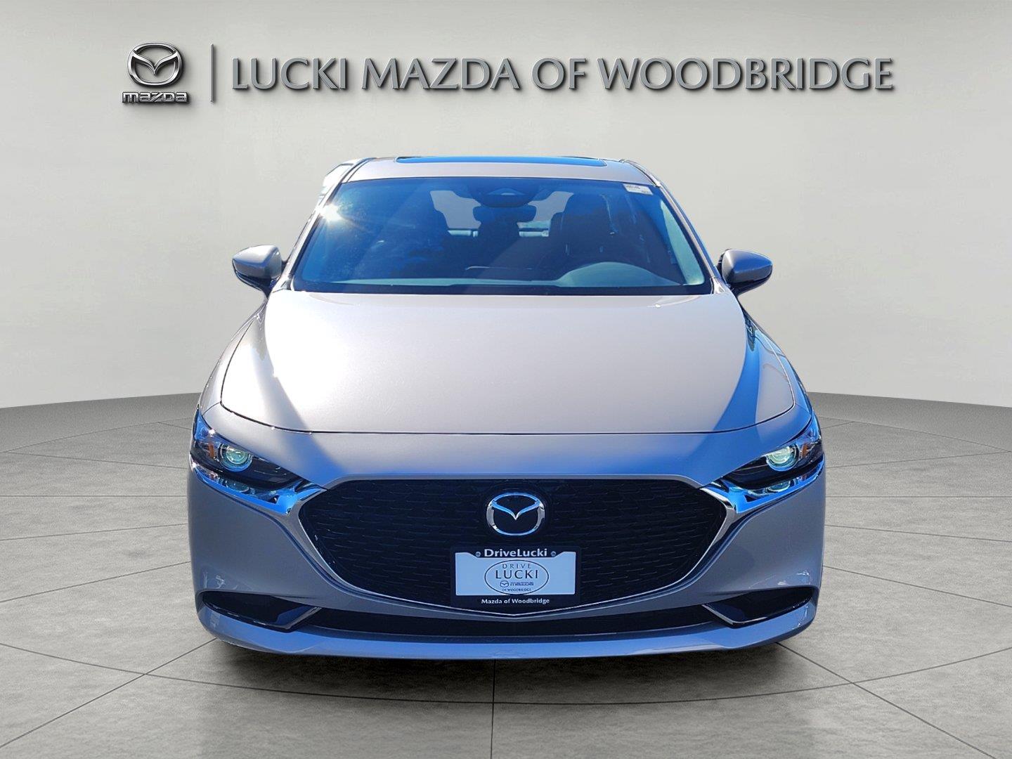 Gray (Platinum Quartz Metallic) 2026 Mazda MAZDA3 Sedan Front-Wheel Drive Automatic