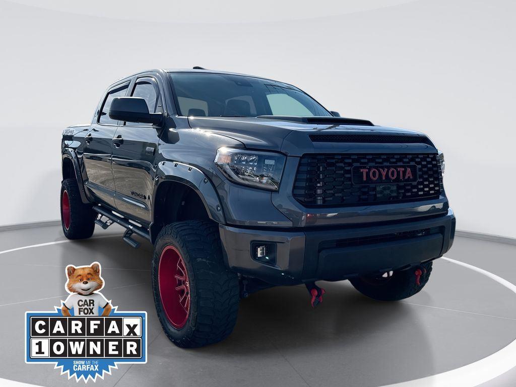 Magnetic Gray Metallic 2020 Toyota Tundra TRD Pro CrewMax 4WD Pickup Truck Four-Wheel Drive 6-Speed Automatic