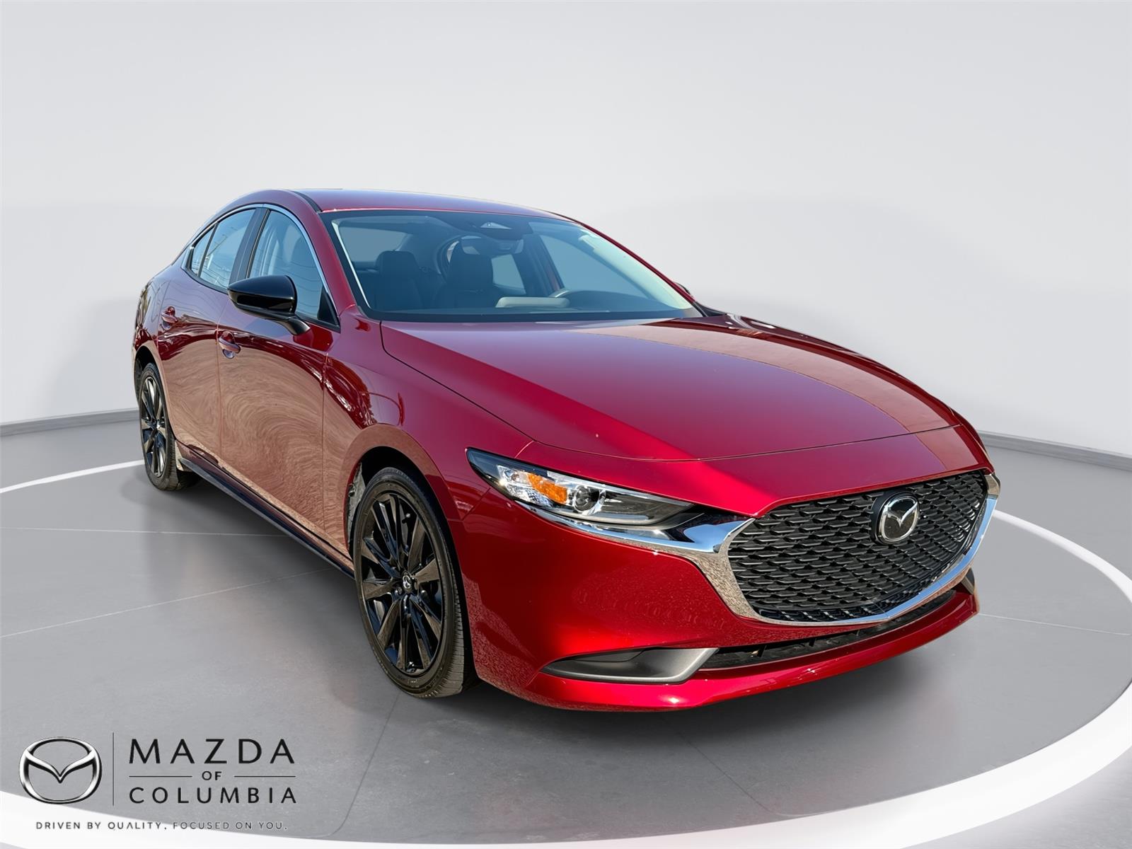 Soul Red Crystal Metallic 2025 Mazda MAZDA3 2.5 S Select Sport FWD Sedan Front-Wheel Drive Automatic