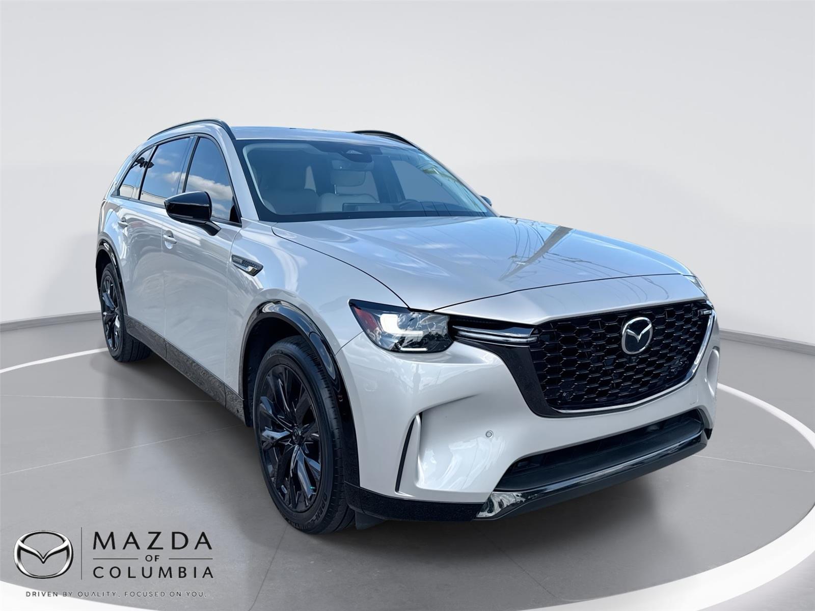 Gray (Platinum Quartz) 2026 Mazda CX-90 3.3 Turbo S Premium Sport AWD SUV / Crossover All-Wheel Drive Automatic