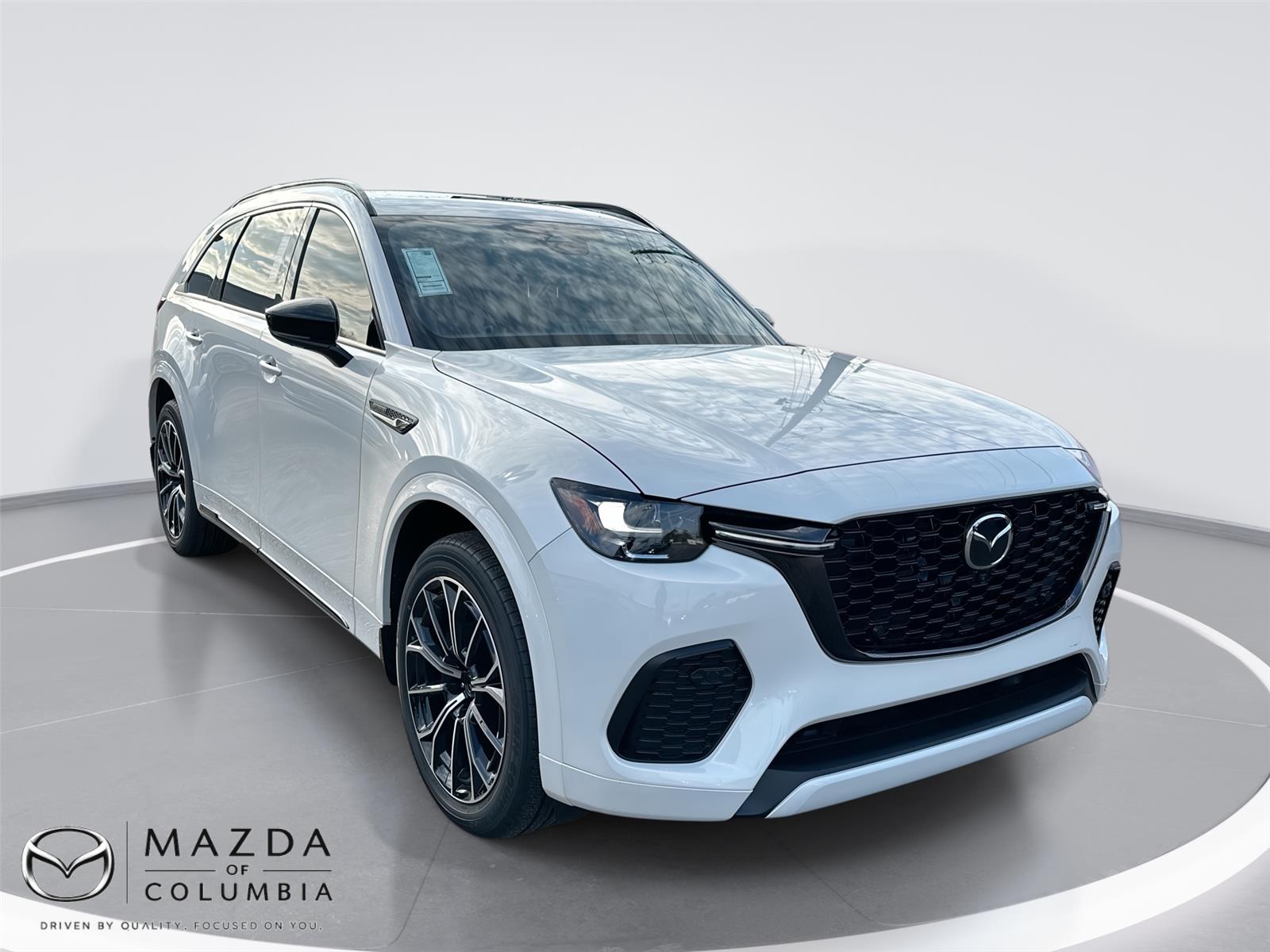 Rhodium White Premium 2026 Mazda CX-70 3.3 Turbo S Premium AWD SUV / Crossover All-Wheel Drive Automatic