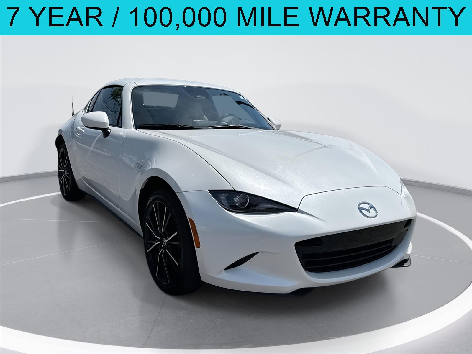 Snowflake White Pearl Mica 2025 Mazda MX-5 Miata Convertible Rear-Wheel Drive Automatic