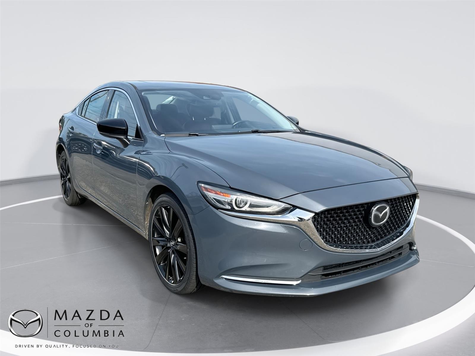 Polymetal Gray 2021 Mazda MAZDA6 Carbon Edition FWD Sedan Front-Wheel Drive Automatic
