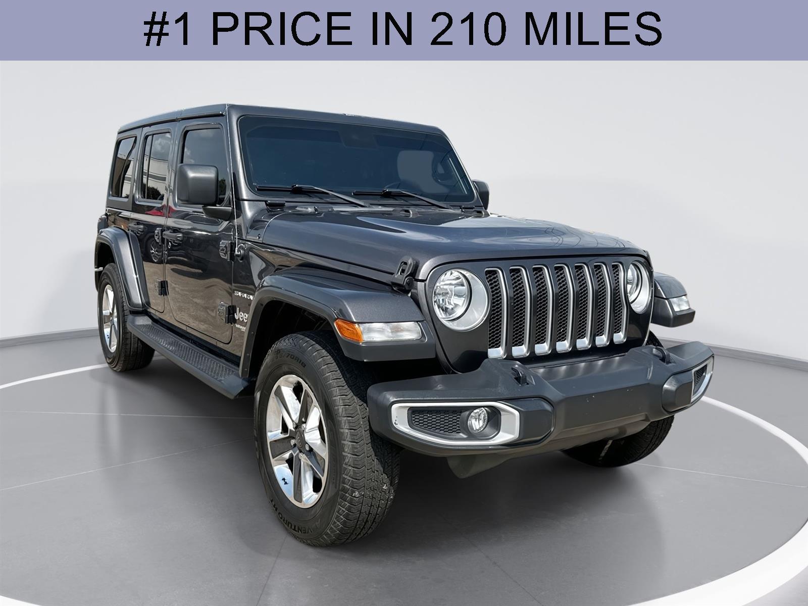 Gray (Granite Crystal Metallic Clearcoat) 2020 Jeep Wrangler SUV / Crossover Four-Wheel Drive 8-Speed Automatic