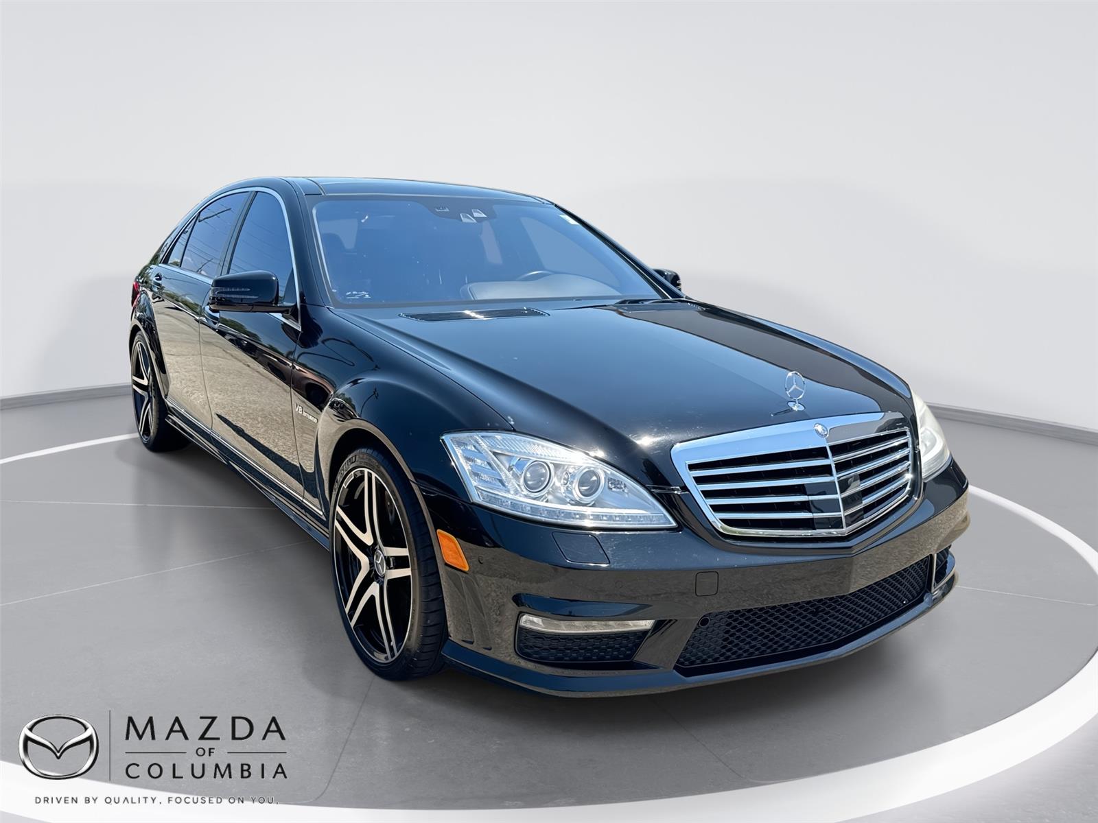 Black 2011 Mercedes-Benz S-Class S 63 AMG Sedan Rear-Wheel Drive Automatic