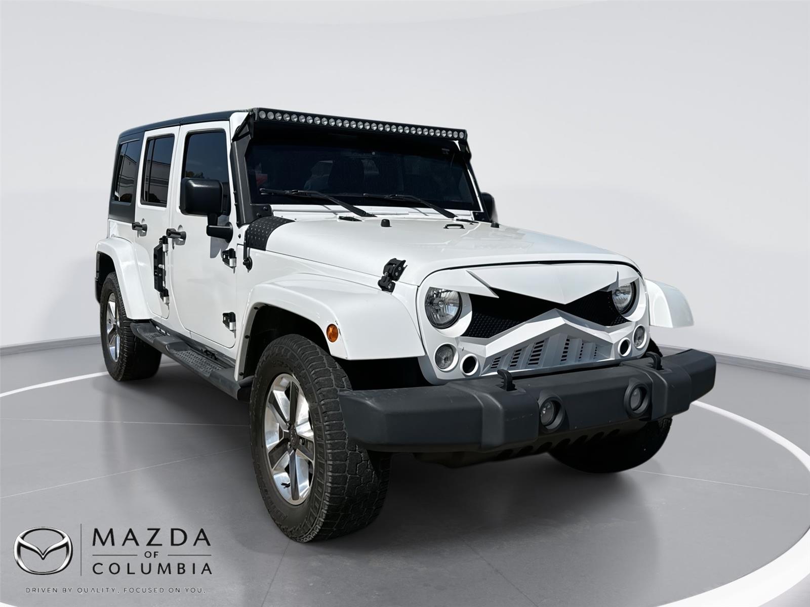 Bright White Clearcoat 2018 Jeep Wrangler JK Unlimited Sport S 4WD SUV / Crossover Four-Wheel Drive 5-Speed Automatic