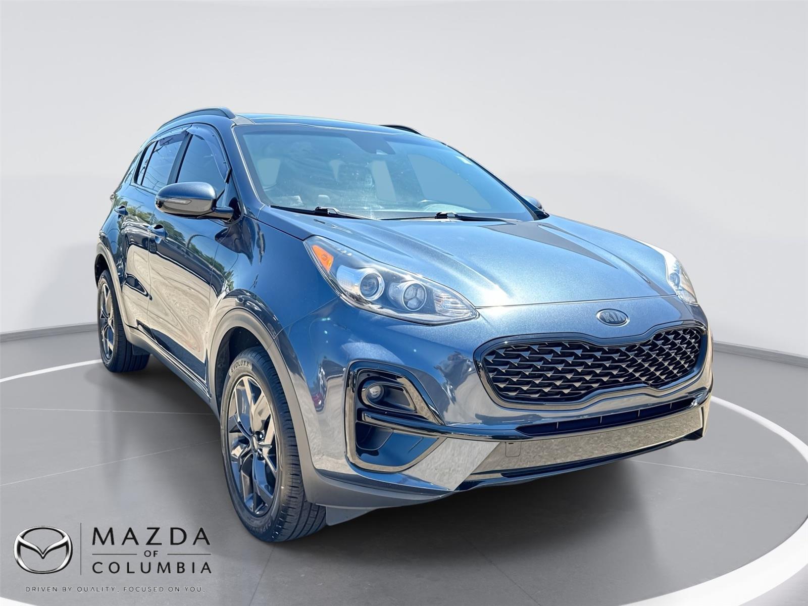 Pacific Blue 2022 Kia Sportage Nightfall AWD SUV / Crossover All-Wheel Drive 6-Speed Automatic