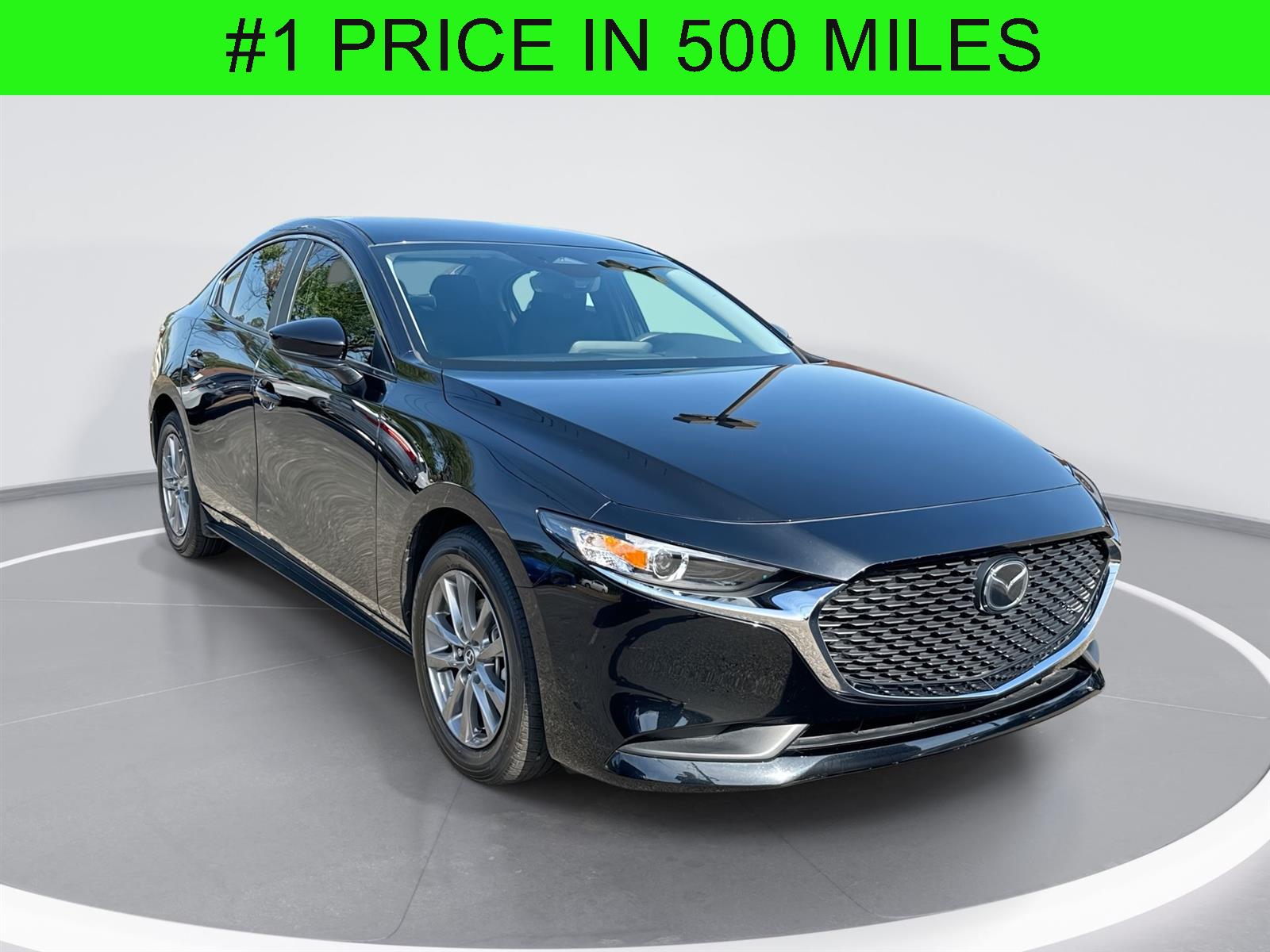 Jet Black Mica 2024 Mazda MAZDA3 Sedan Front-Wheel Drive Automatic