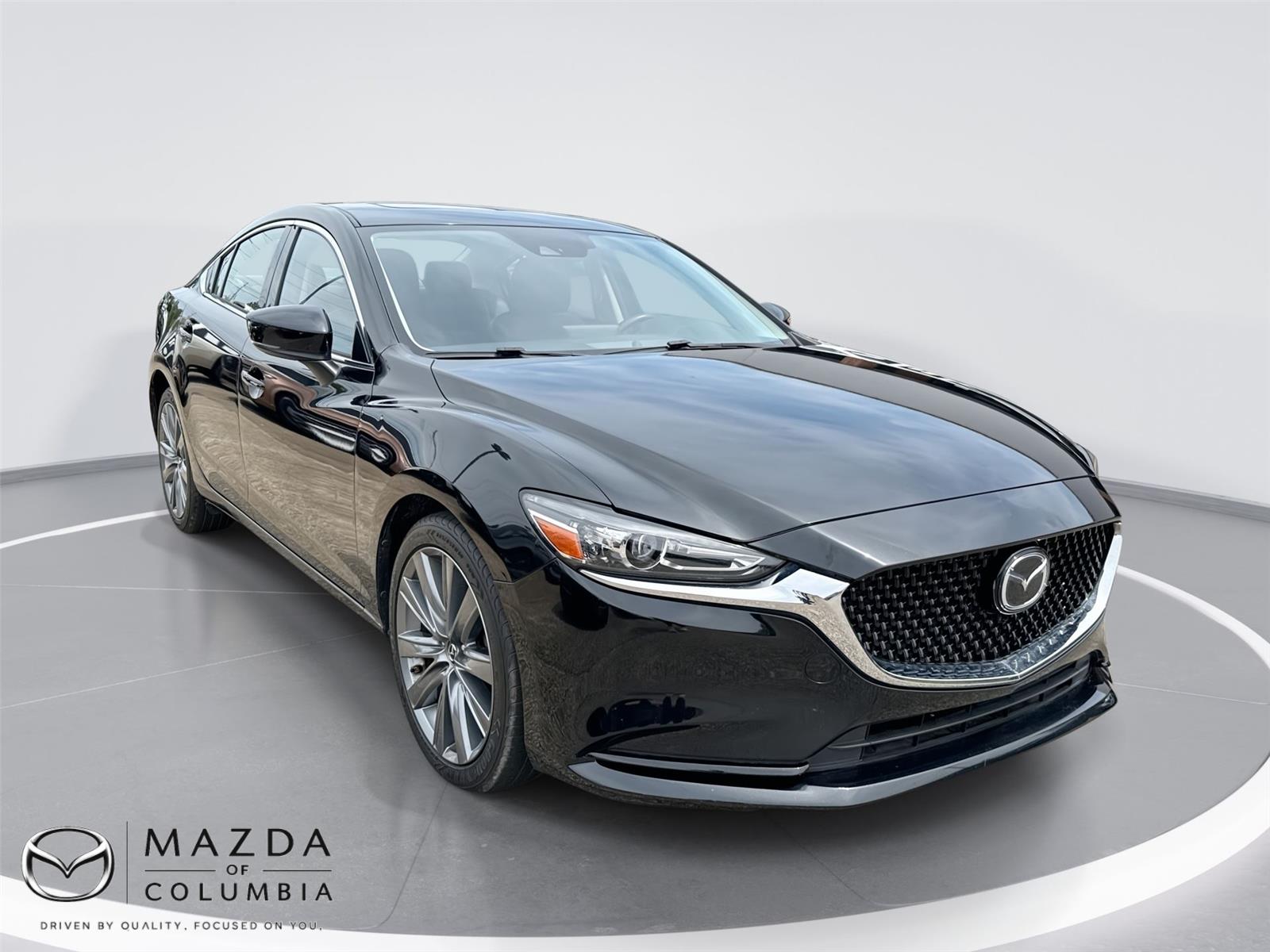 Jet Black Mica 2018 Mazda MAZDA6 Touring Sedan FWD Sedan Front-Wheel Drive Automatic
