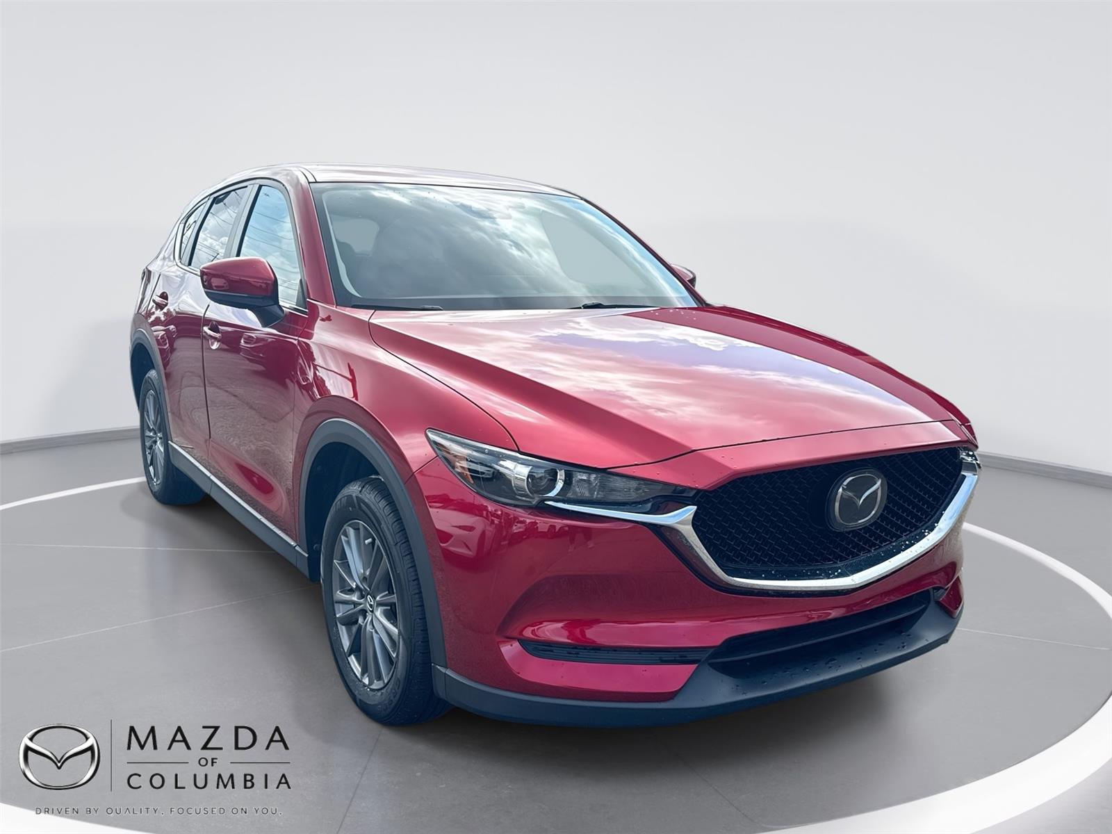 Soul Red Crystal Metallic 2021 Mazda CX-5 Touring FWD SUV / Crossover Front-Wheel Drive Automatic
