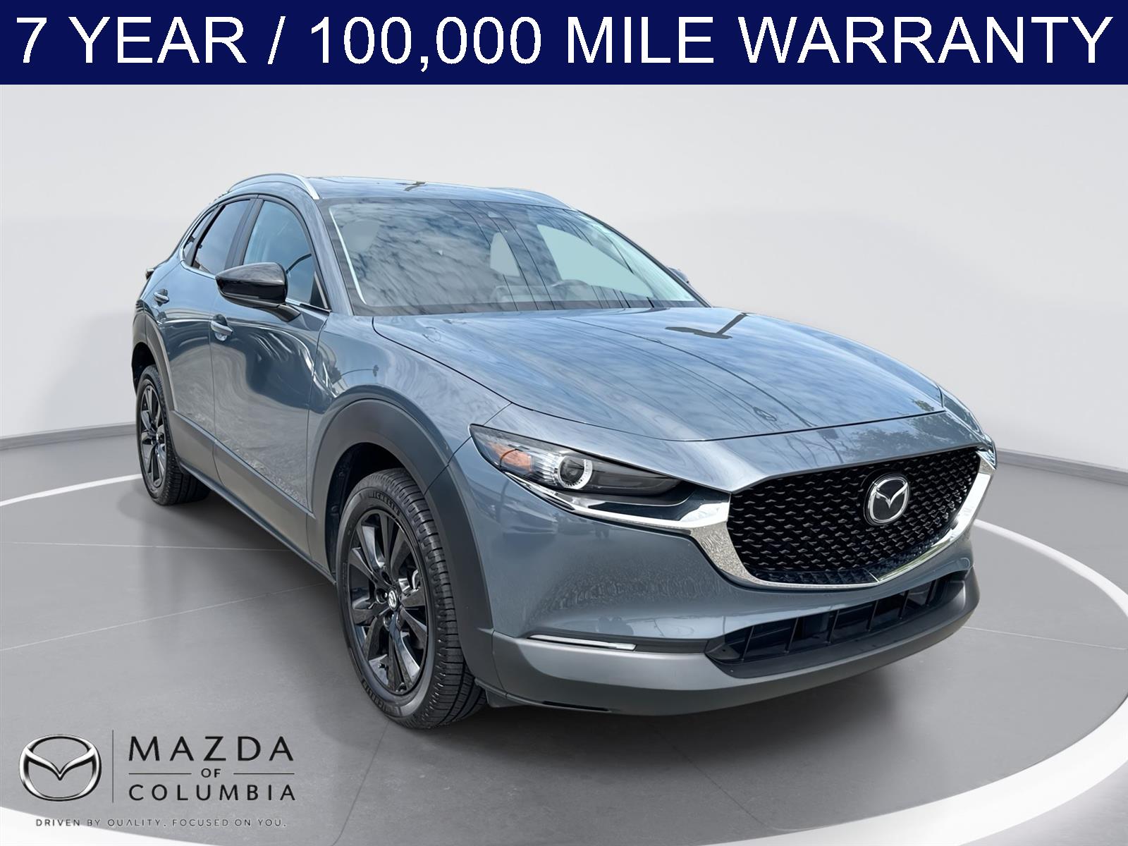 Polymetal Gray Metallic 2023 Mazda CX-30 2.5 S Carbon Edition AWD SUV / Crossover All-Wheel Drive Automatic