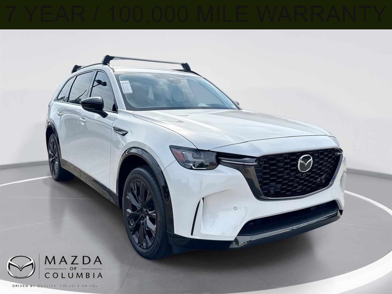 Rhodium White Premium 2026 Mazda CX-90 3.3 Turbo S Premium Sport AWD SUV / Crossover All-Wheel Drive Automatic