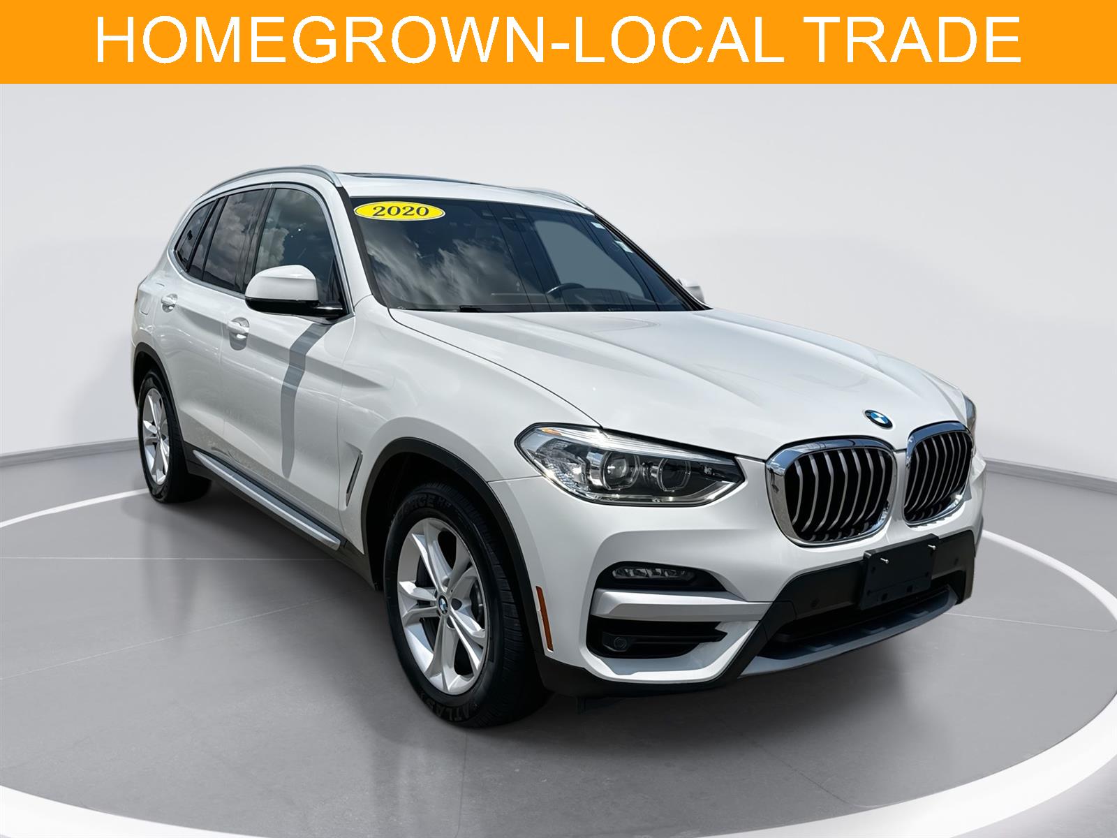 Alpine White 2020 BMW X3 SUV / Crossover All-Wheel Drive Automatic