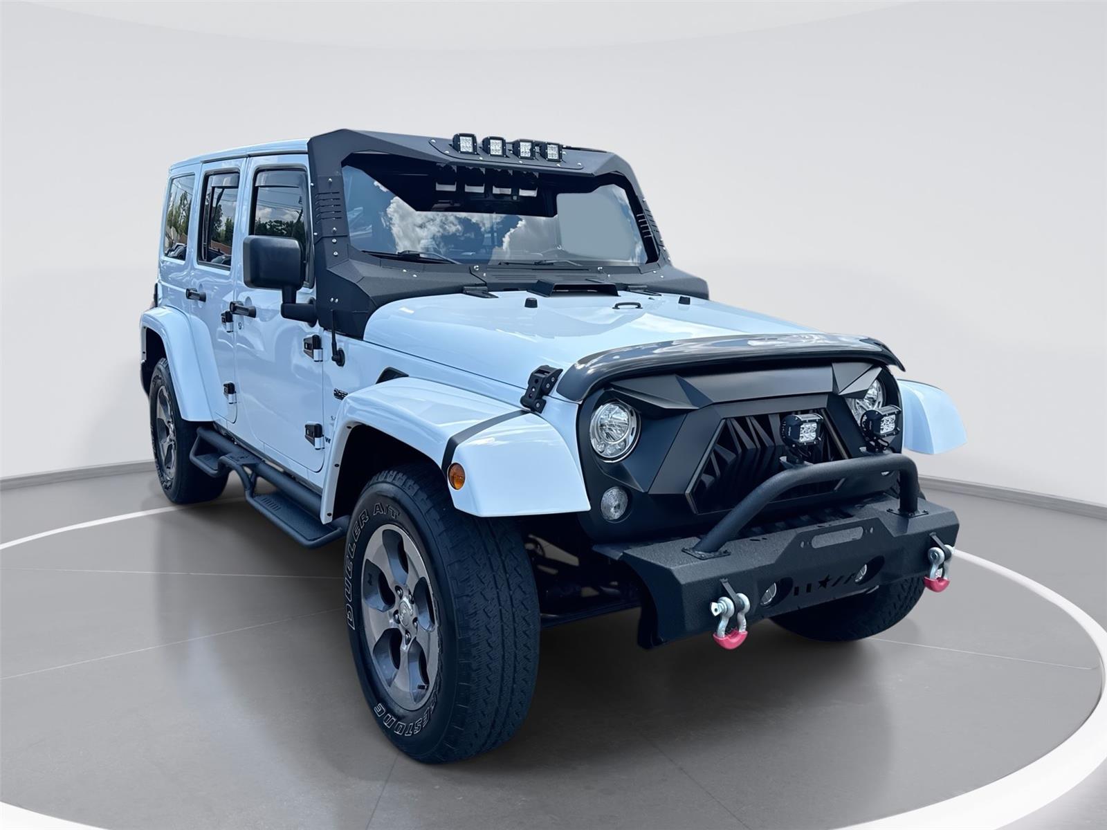 Bright White Clearcoat 2017 Jeep Wrangler SUV / Crossover Four-Wheel Drive 5-Speed Automatic