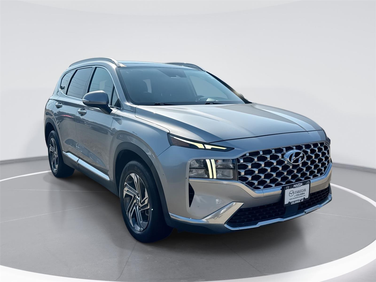 Shimmering Silver 2022 Hyundai Santa Fe SUV / Crossover Front-Wheel Drive Automatic