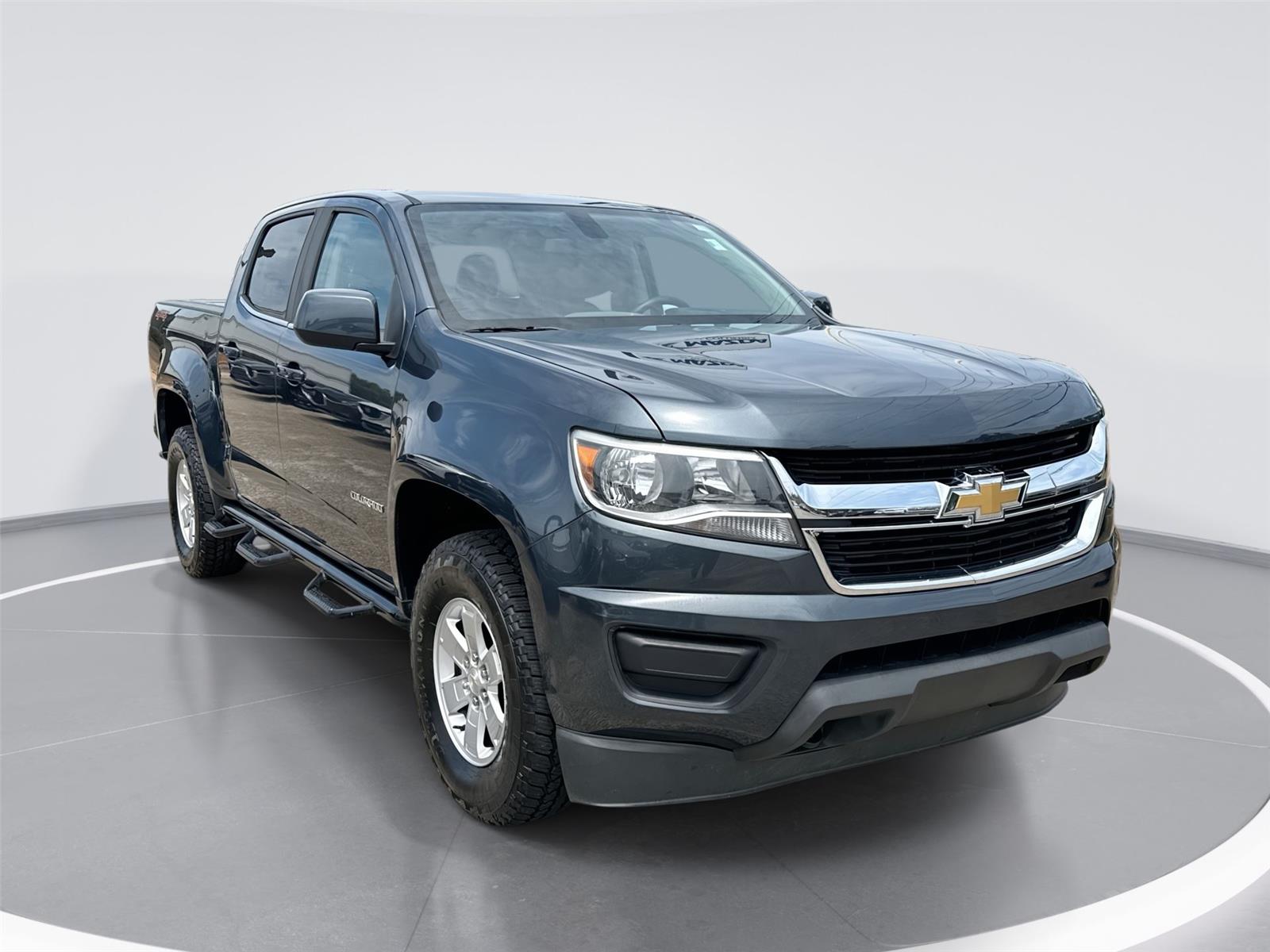 Shadow Gray Metallic 2019 Chevrolet Colorado Pickup Truck Four-Wheel Drive 8-Speed Automatic