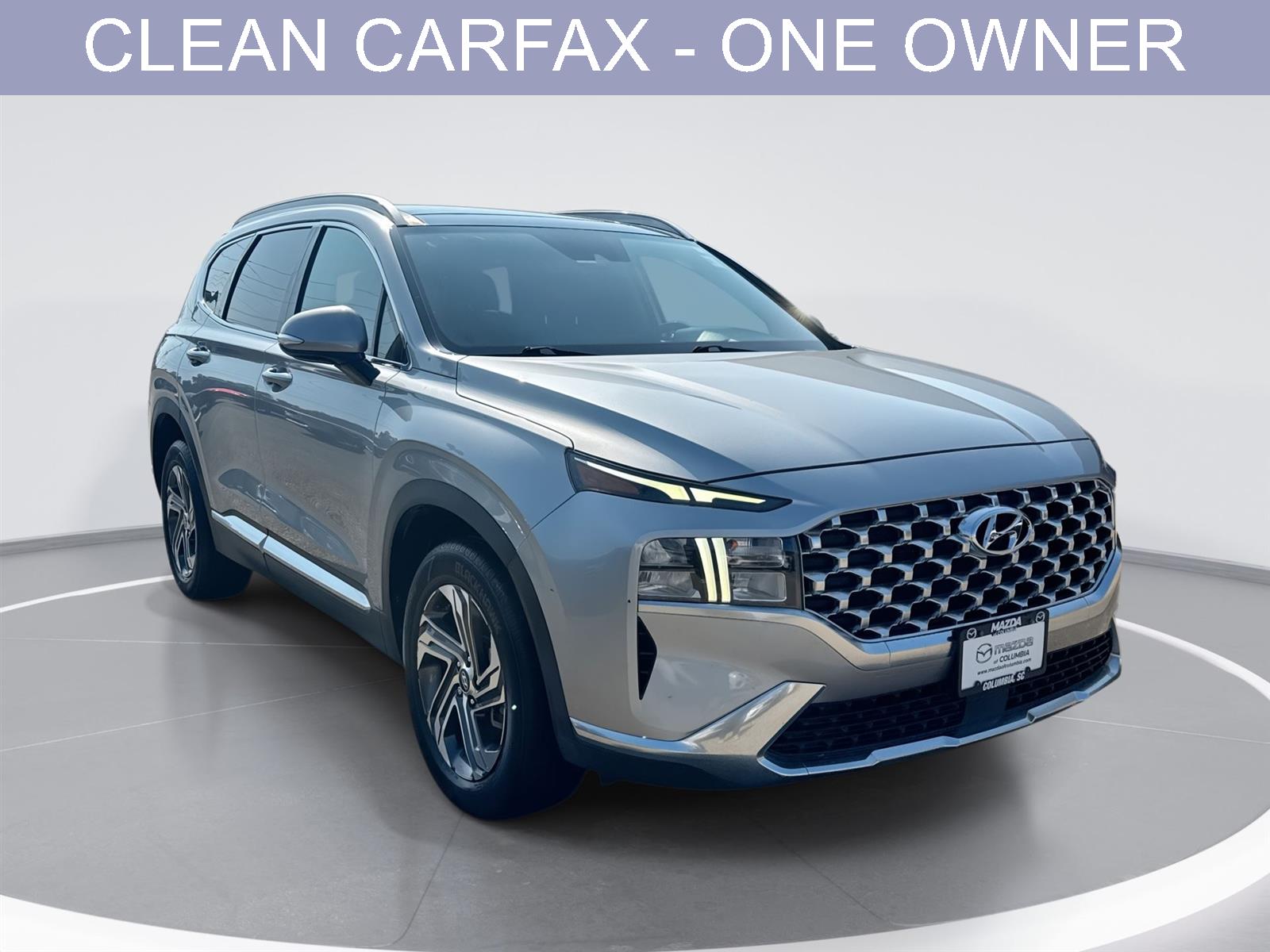 Shimmering Silver 2022 Hyundai Santa Fe SUV / Crossover Front-Wheel Drive Automatic