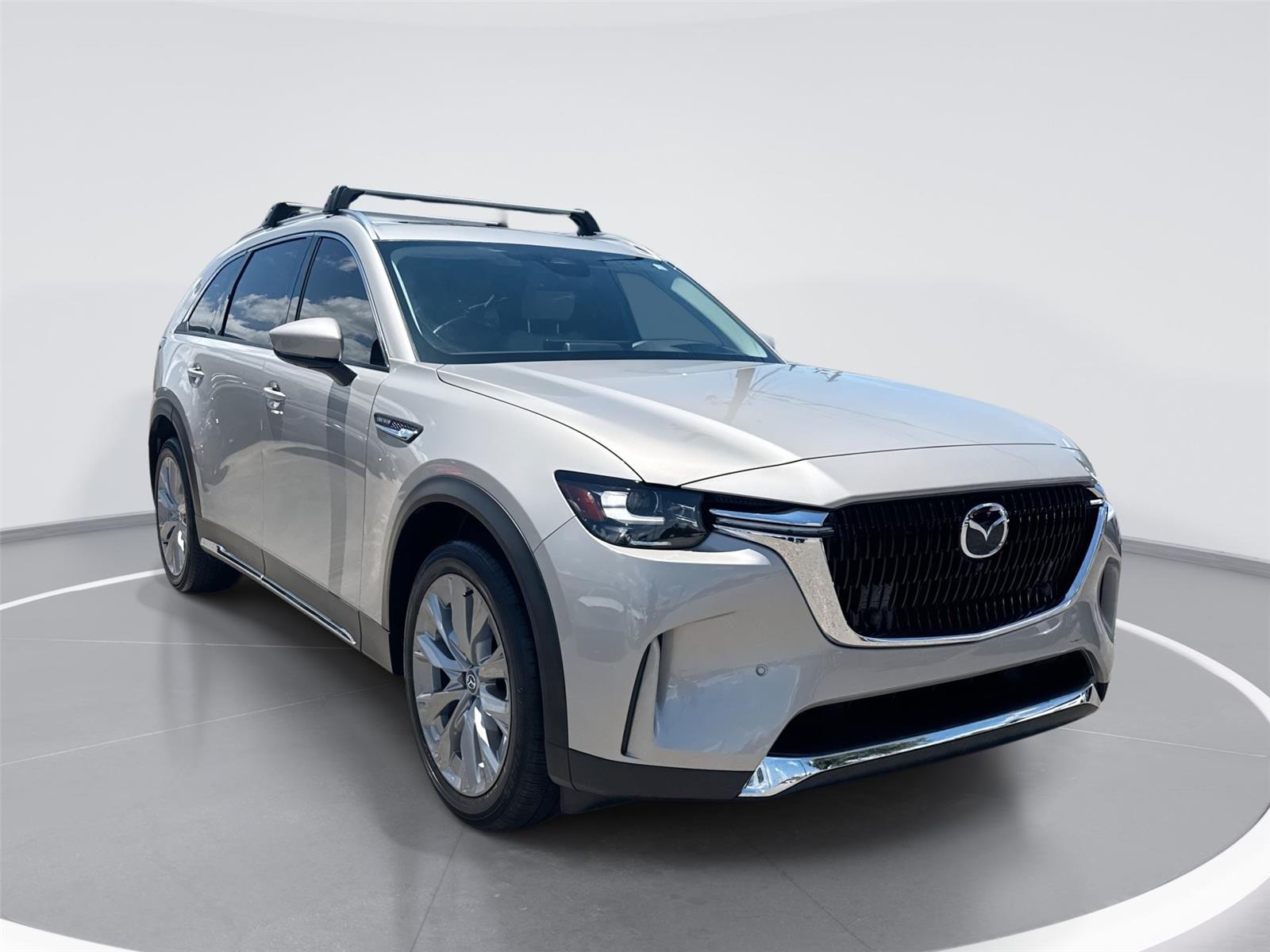 Gray (Platinum Quartz) 2026 Mazda CX-90 SUV / Crossover All-Wheel Drive Automatic