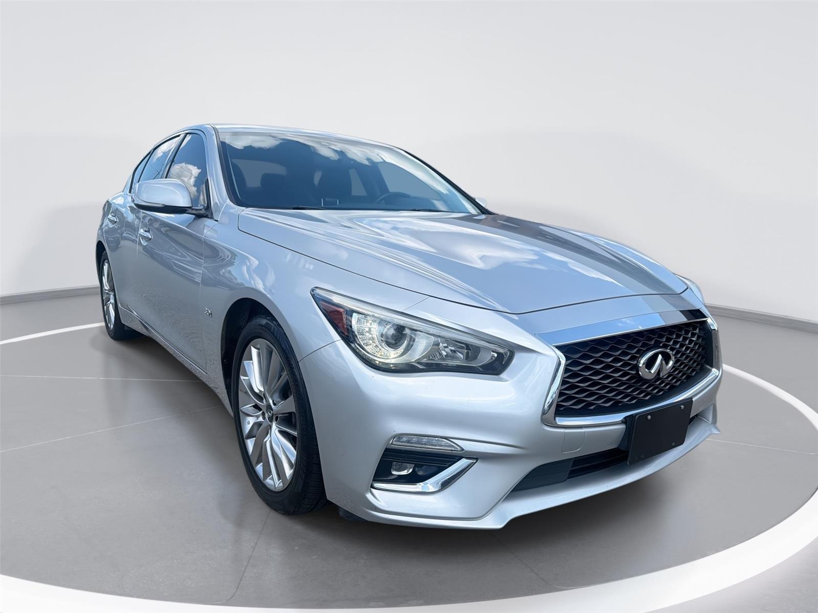Gray (Graphite Shadow) 2020 INFINITI Q50 Sedan All-Wheel Drive Automatic