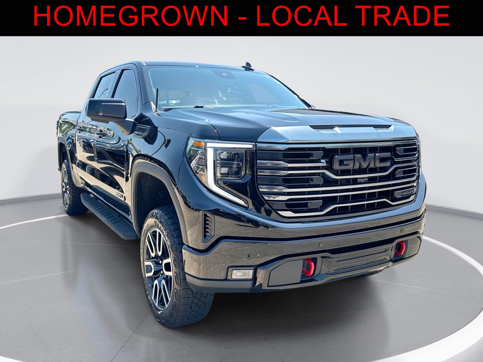 Onyx Black 2024 GMC Sierra 1500 Pickup Truck Four-Wheel Drive Automatic