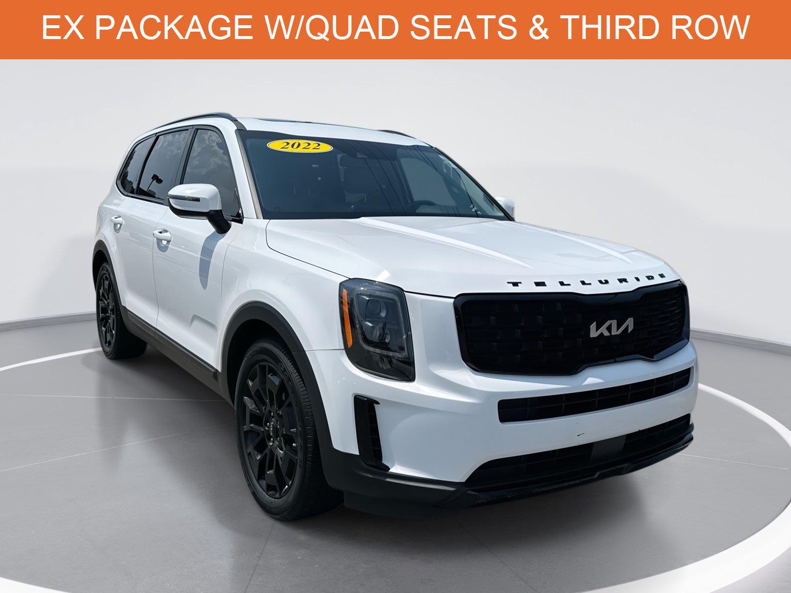 Glacial White Pearl 2022 Kia Telluride SUV / Crossover All-Wheel Drive 8-Speed Automatic