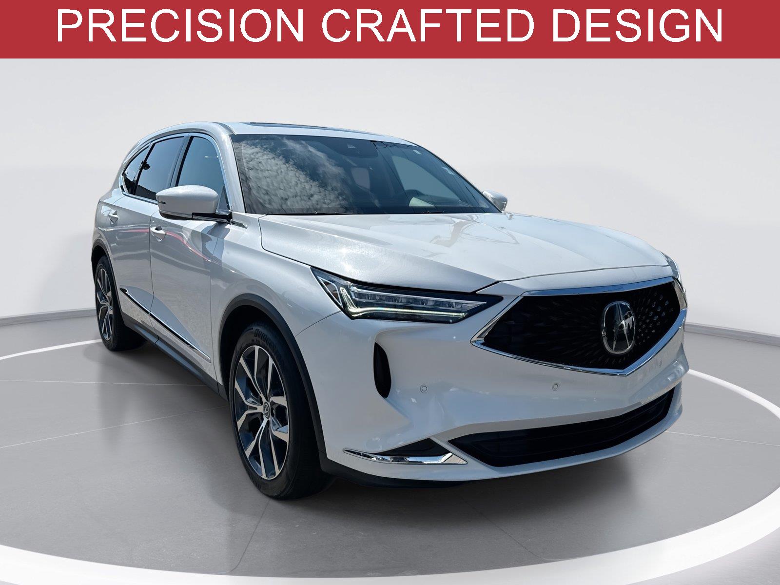 Platinum White Pearl 2022 Acura MDX SUV / Crossover Front-Wheel Drive Automatic