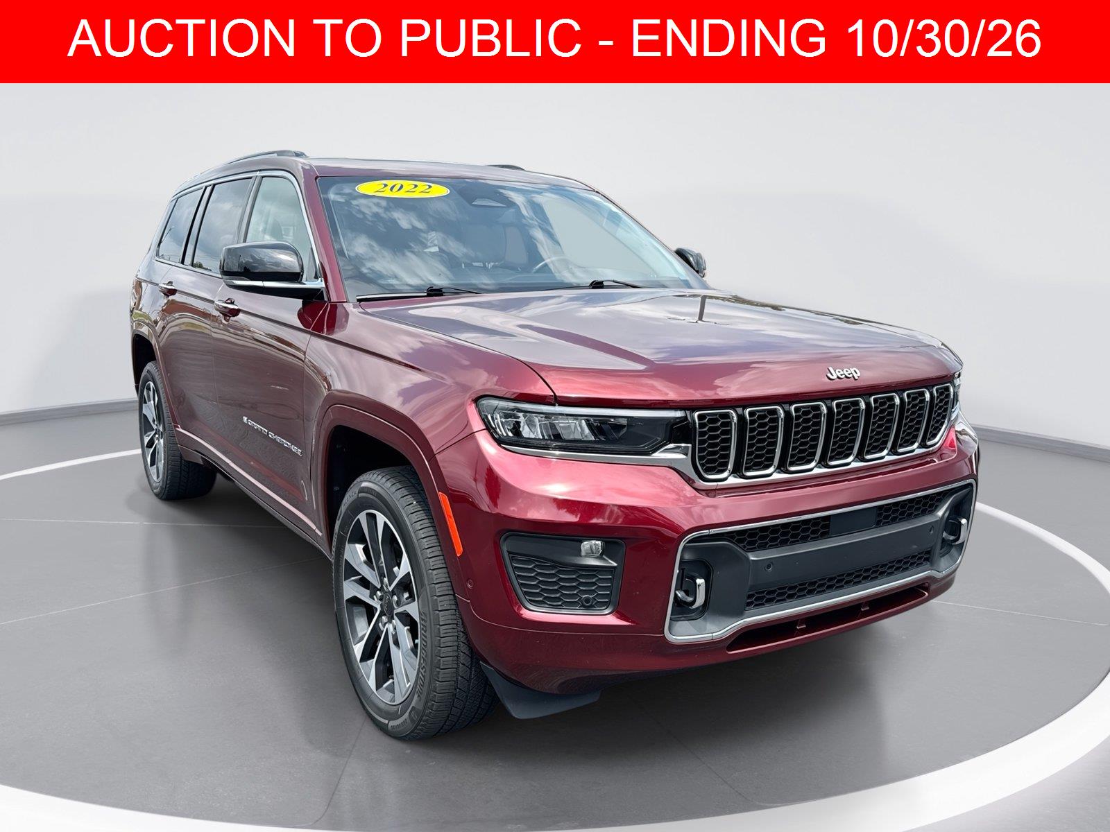 2022 Jeep Grand Cherokee L Overland RWD