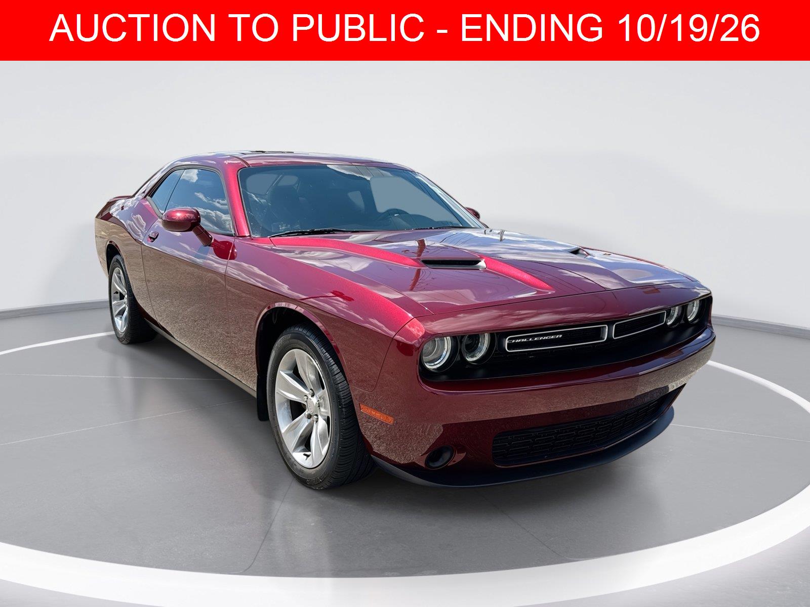 Octane Red Pearlcoat 2021 Dodge Challenger Coupe Rear-Wheel Drive 8-Speed Automatic