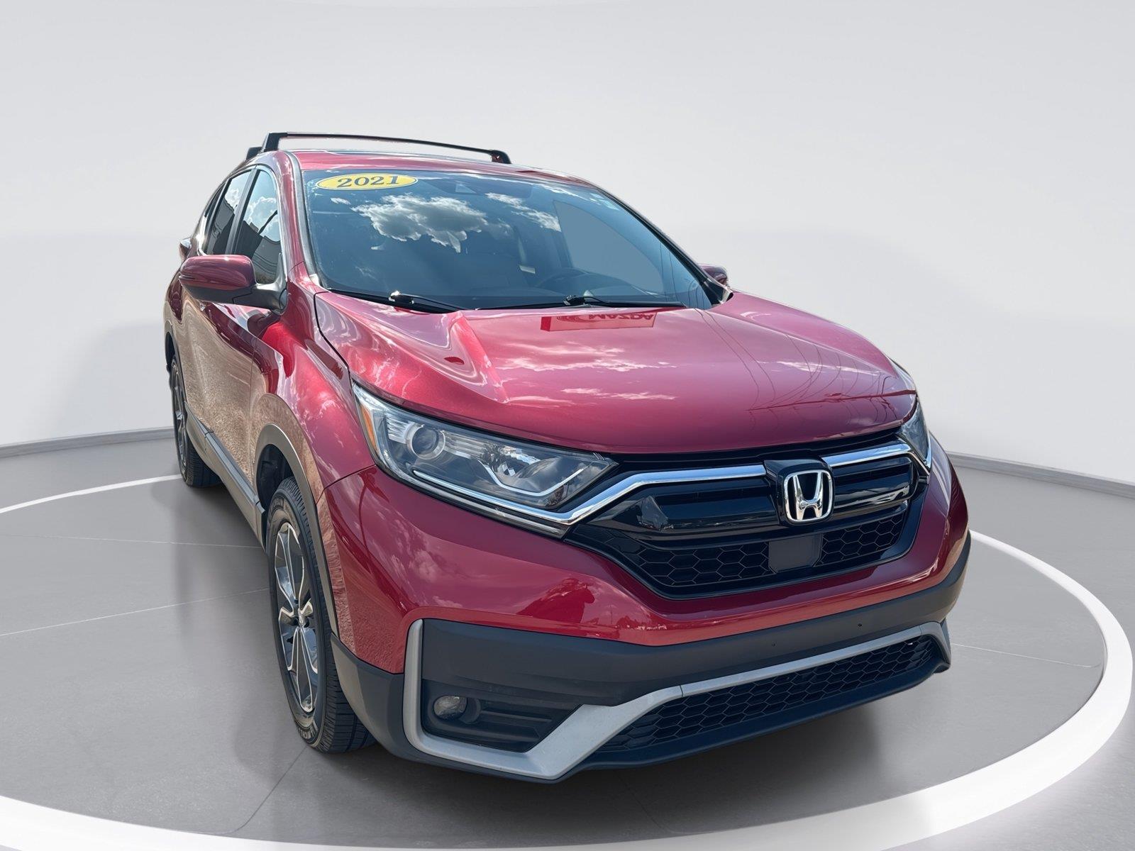 Radiant Red Metallic 2021 Honda CR-V SUV / Crossover All-Wheel Drive Continuously Variable Transmission