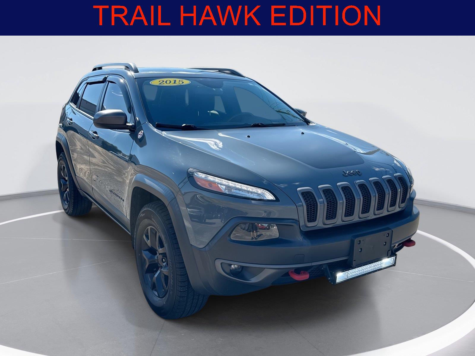 Anvil Clearcoat 2015 Jeep Cherokee SUV / Crossover Four-Wheel Drive 9-Speed Automatic