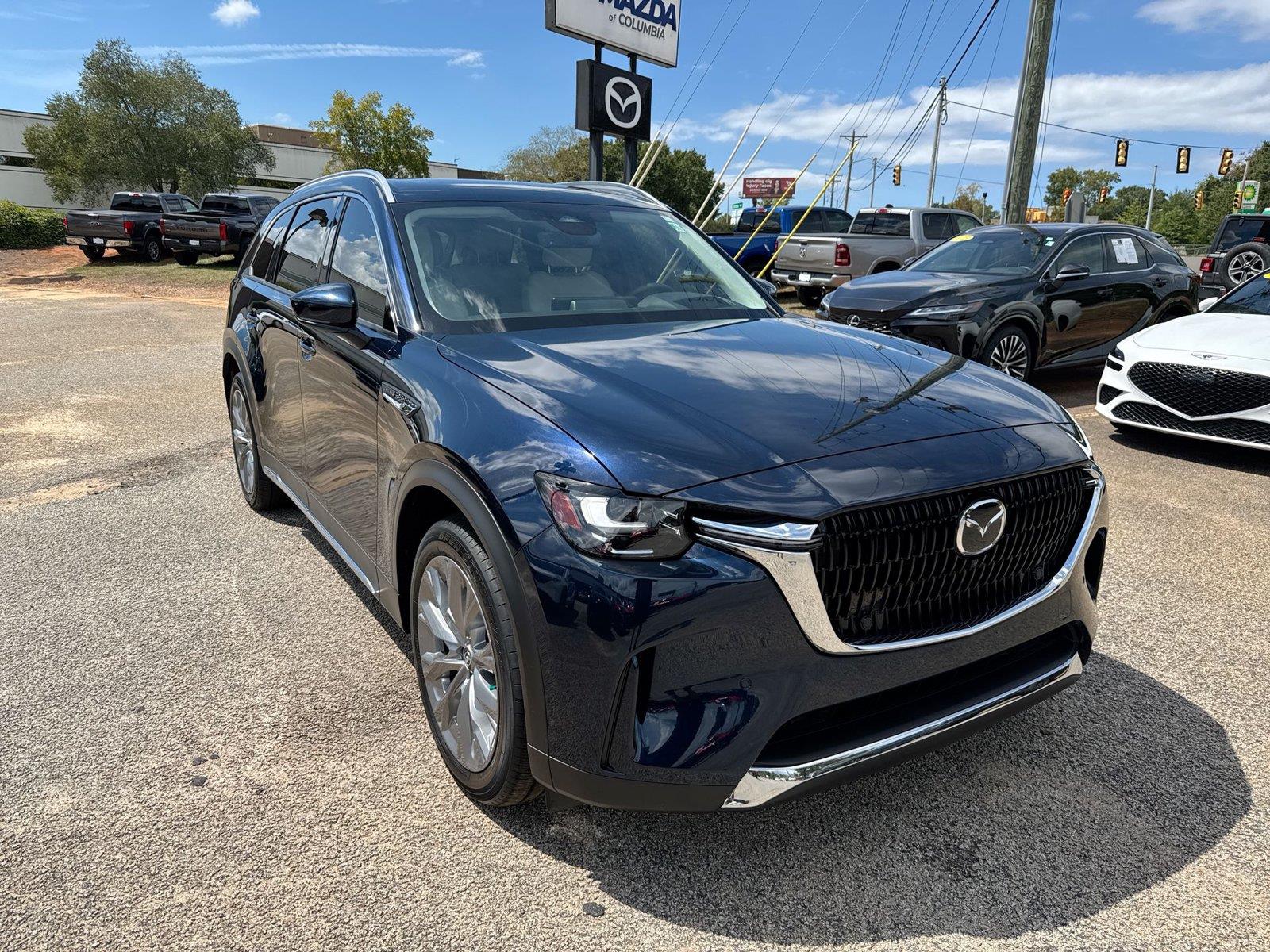 Deep Crystal Blue Mica 2026 Mazda CX-90 SUV / Crossover All-Wheel Drive Automatic