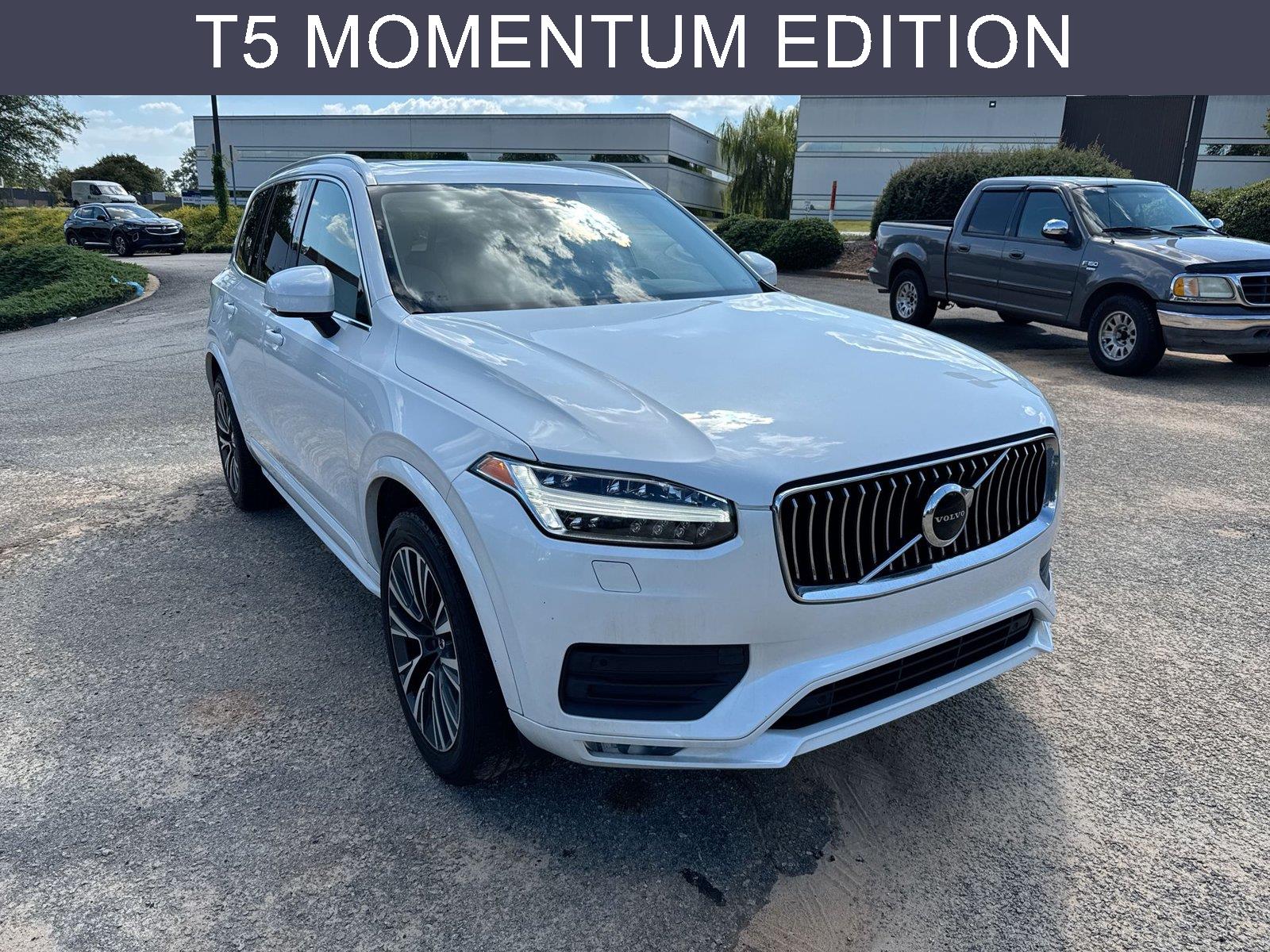 Crystal White Metallic 2021 Volvo XC90 SUV / Crossover Front-Wheel Drive Automatic