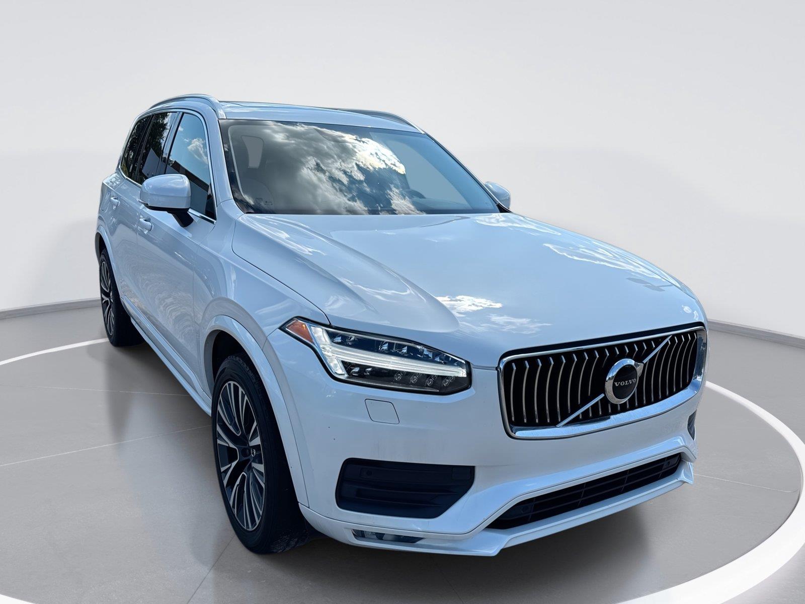 Crystal White Metallic 2021 Volvo XC90 SUV / Crossover Front-Wheel Drive Automatic