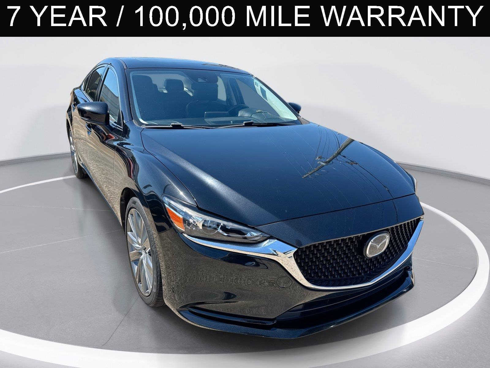 Jet Black Mica 2021 Mazda MAZDA6 Sedan Front-Wheel Drive Automatic