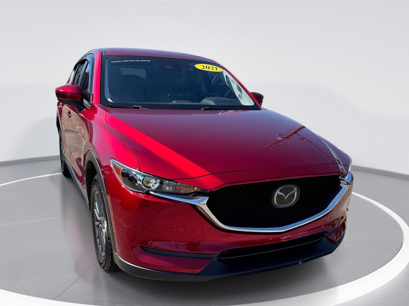Soul Red Crystal Metallic 2021 Mazda CX-5 SUV / Crossover Front-Wheel Drive Automatic