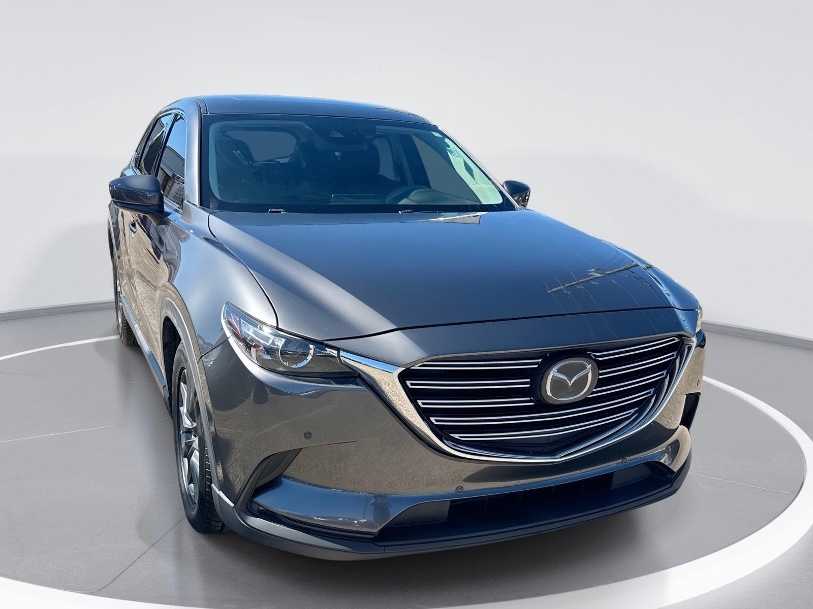 Machine Gray Metallic 2021 Mazda CX-9 SUV / Crossover Front-Wheel Drive Automatic