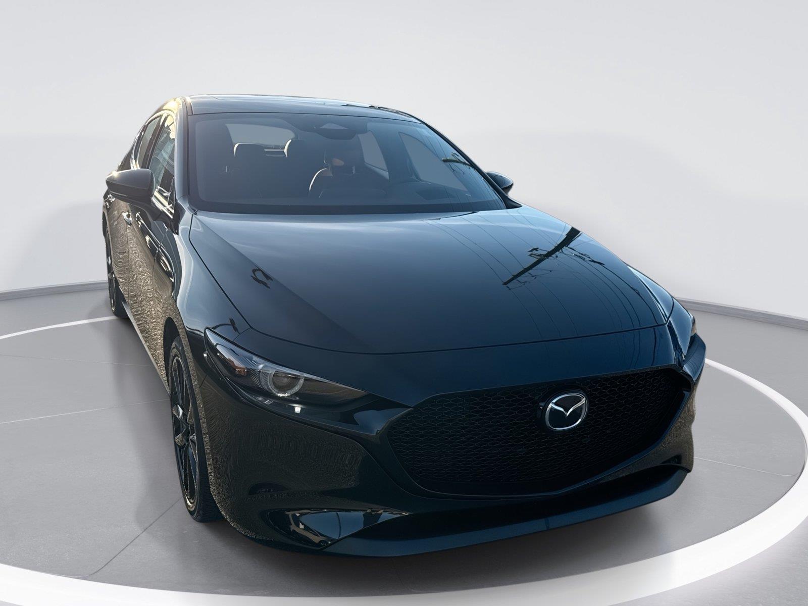 Jet Black Mica 2026 Mazda MAZDA3 Hatchback Front-Wheel Drive Manual
