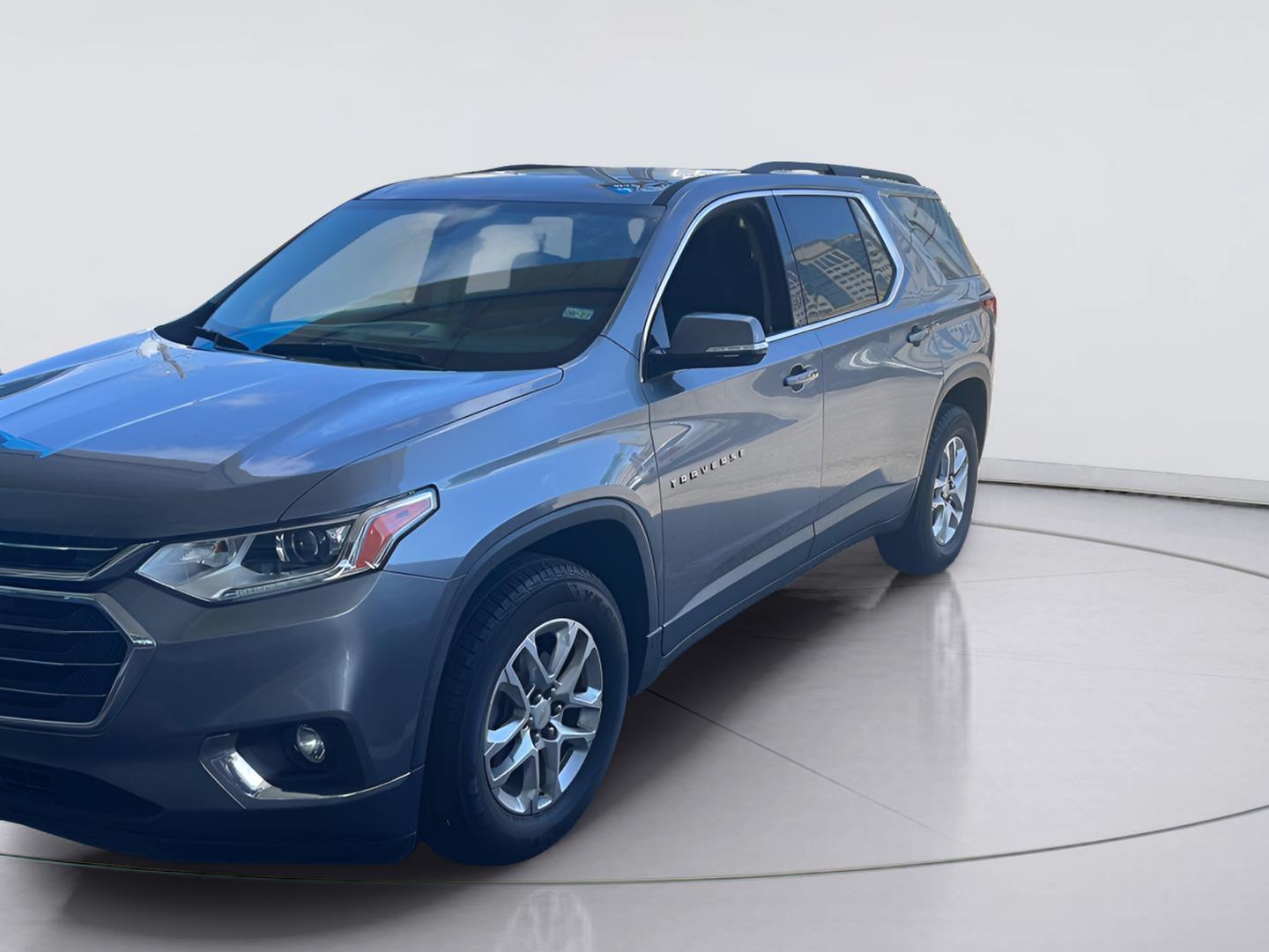 Gray (Satin Steel Metallic) 2020 Chevrolet Traverse SUV / Crossover Front-Wheel Drive 9-Speed Automatic