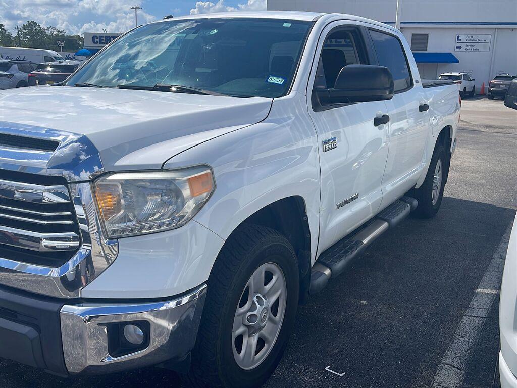 Super White 2016 Toyota Tundra Pickup Truck 4X2 6-Speed Automatic