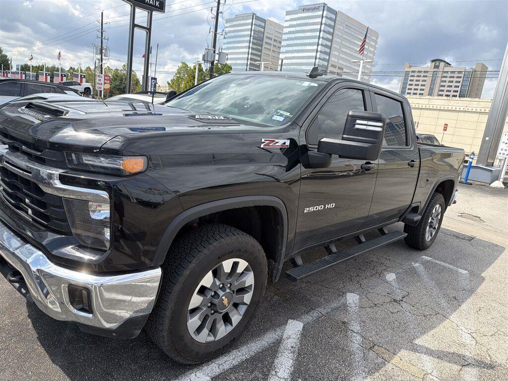 Black 2026 Chevrolet Silverado 2500HD Pickup Truck Four-Wheel Drive Automatic