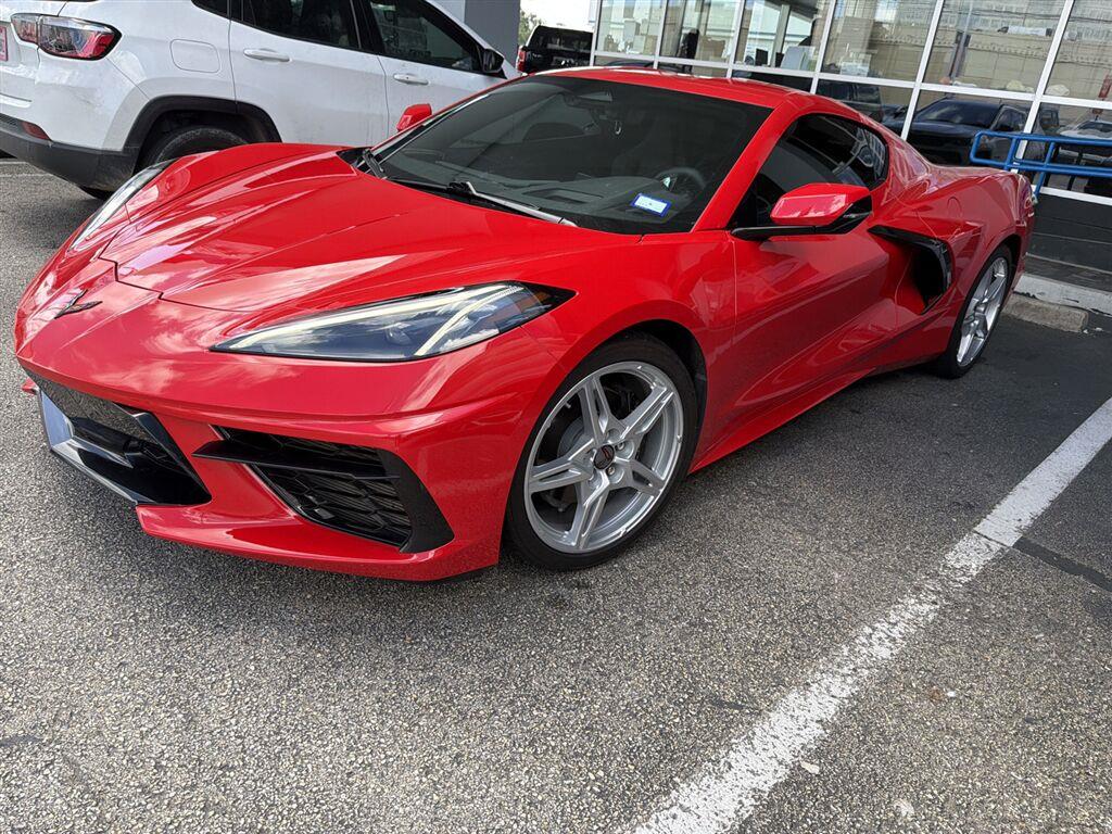 Torch Red 2025 Chevrolet Corvette Coupe Rear-Wheel Drive 8-Speed Dual Clutch