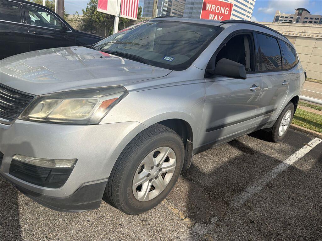 Silver Ice Metallic 2015 Chevrolet Traverse SUV / Crossover Front-Wheel Drive 6-Speed Automatic