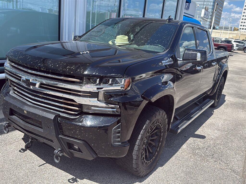 Black 2022 Chevrolet Silverado 1500 Pickup Truck Four-Wheel Drive Automatic