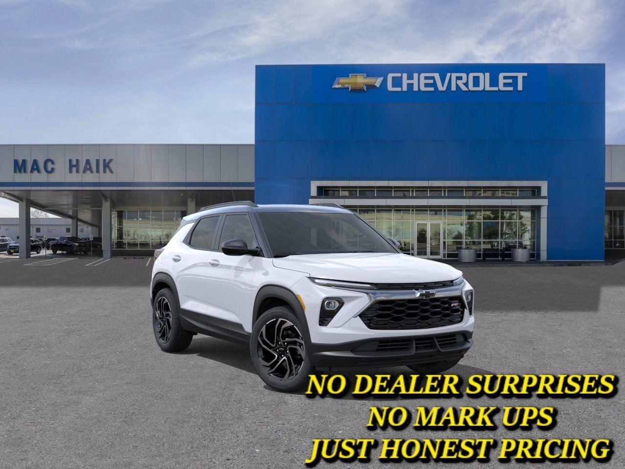 White (Iridescent Pearl Tricoat) 2026 Chevrolet Trailblazer RS FWD SUV / Crossover Front-Wheel Drive Continuously Variable Transmission