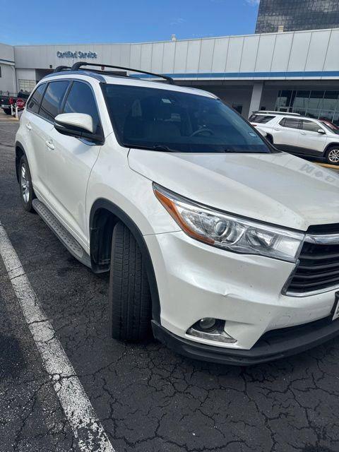 White (Blizzard Pearl) 2015 Toyota Highlander Limited Platinum SUV / Crossover Front-Wheel Drive 6-Speed Automatic Overdrive